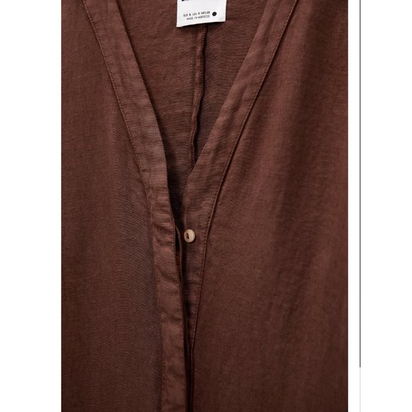 Zara Full Length Linen Jumpsuit S - Picture 8 of 8